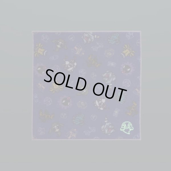 Photo2: Pokemon Center 2023 Hand towel Handkerchief yonayona Ghost Blue (2)