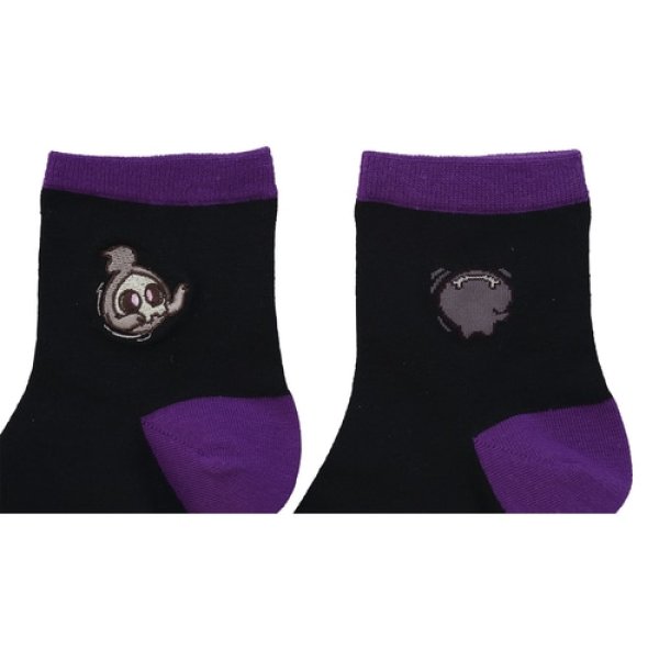 Photo3: Pokemon Center 2023 Socks for Women 23 - 25 cm 1 Pair Middle yonayona Ghost Duskull (3)