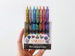 Photo5: Pokemon Center 2023 yonayona Ghost ZEBRA SARASA Ballpoint pen deco shine colors Set of 7 (5)