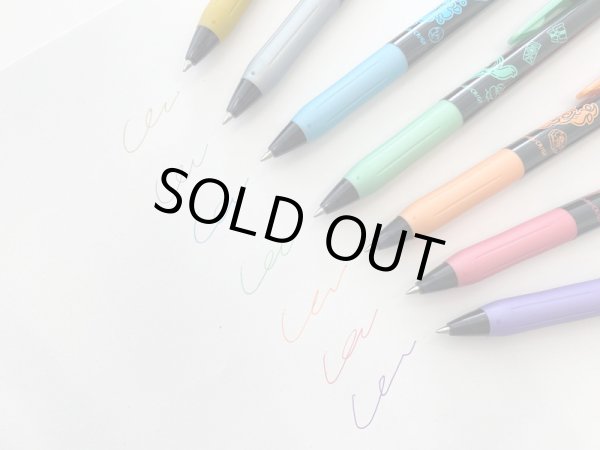 Photo4: Pokemon Center 2023 yonayona Ghost ZEBRA SARASA Ballpoint pen deco shine colors Set of 7 (4)