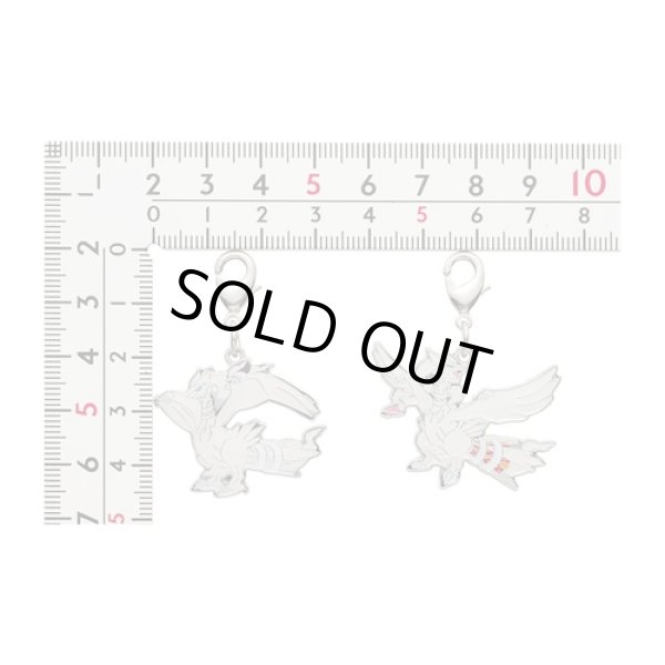 Photo2: Pokemon Center 2023 Metal Charm # 643 Reshiram Reshiram Overdrive (2)