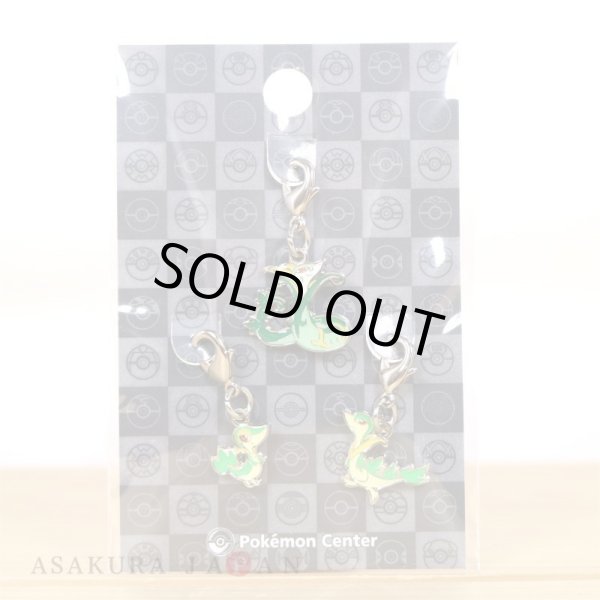 Photo3: Pokemon Center 2023 Metal Charm # 495 496 497 Snivy Servine Serperior (3)