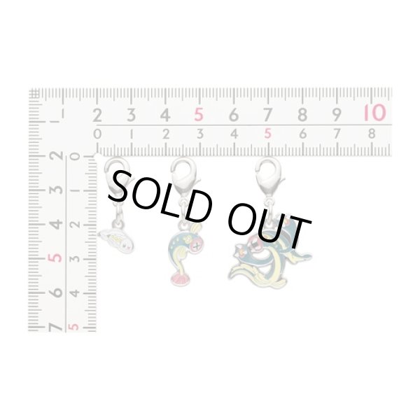 Photo2: Pokemon Center 2023 Metal Charm # 602 603 604 Tynamo Eelektrik Eelektross (2)