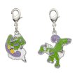 Photo1: Pokemon Center 2023 Metal Charm # 641 Tornadus (1)