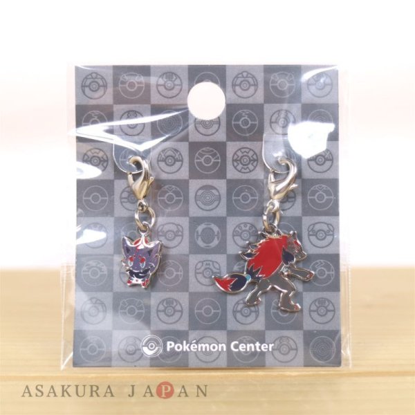 Photo3: Pokemon Center 2023 Metal Charm # 570 571 Zorua Zoroark (3)