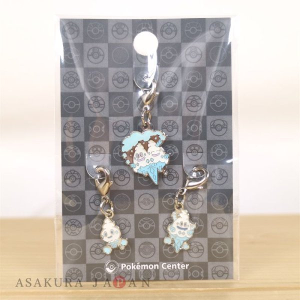 Photo3: Pokemon Center 2023 Metal Charm # 582 583 584 Vanillite Vanillish Vanilluxe (3)