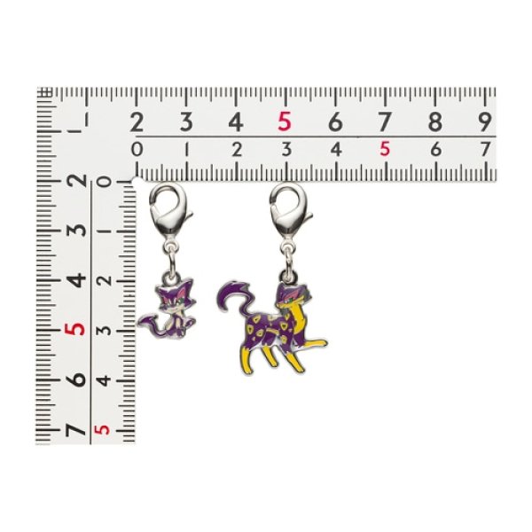 Pokemon Center 2023 Metal Charm # 509 510 Purrloin Liepard