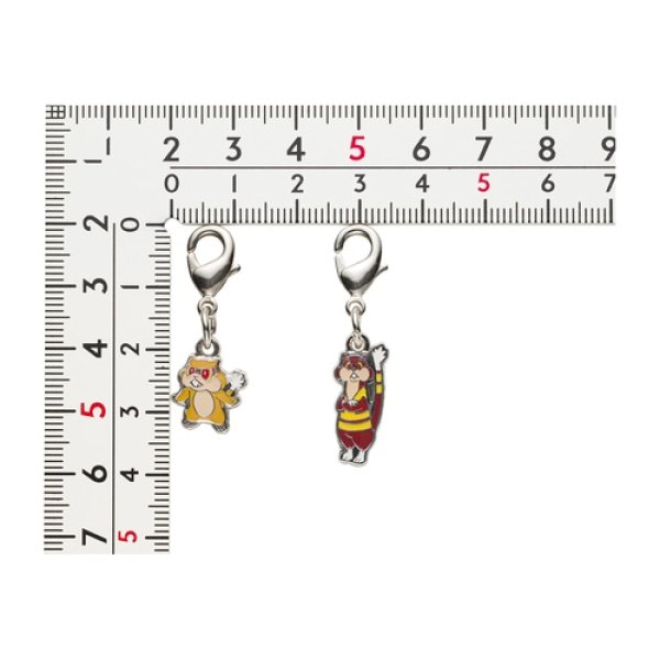 Photo2: Pokemon Center 2023 Metal Charm # 504 505 Patrat Watchog (2)