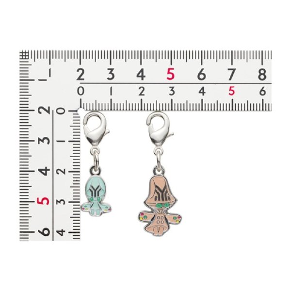 Photo2: Pokemon Center 2023 Metal Charm # 605 606 Elgyem Beheeyem (2)