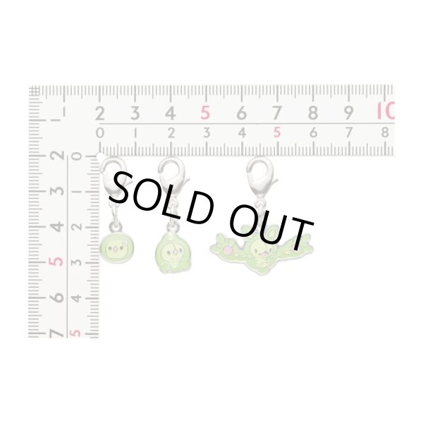 Photo2: Pokemon Center 2023 Metal Charm # 577 578 579 Solosis Duosion Reuniclus (2)