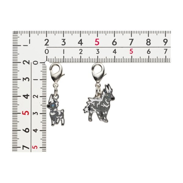 Photo2: Pokemon Center 2023 Metal Charm # 522 523 Blitzle Zebstrika (2)