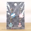 Photo3: Pokemon Center 2023 Metal Charm # 592 593 Frillish Jellicent (3)