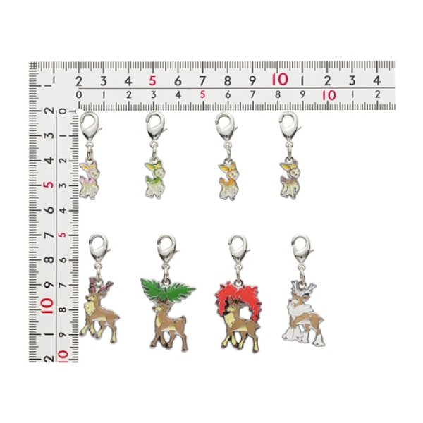 Pokemon Center 2023 Metal Charm # 585 586 Deerling Sawsbuck