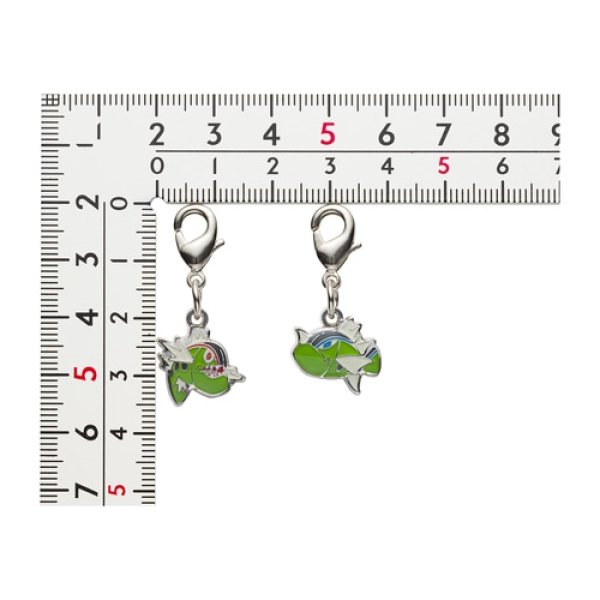Photo2: Pokemon Center 2023 Metal Charm # 550 Basculin (2)