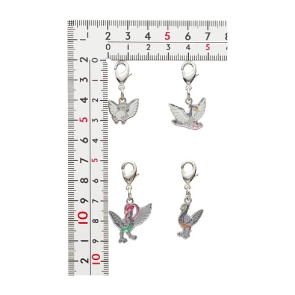 Photo2: Pokemon Center 2023 Metal Charm # 519 520 521 Pidove Tranquill Unfezant (2)