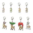 Photo1: Pokemon Center 2023 Metal Charm # 585 586 Deerling Sawsbuck (1)