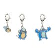 Photo1: Pokemon Center 2023 Metal Charm # 535 536 537 Tympole Palpitoad Seismitoad (1)