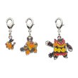 Photo1: Pokemon Center 2023 Metal Charm # 498 499 500 Tepig Pignite Emboar (1)