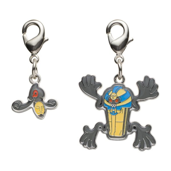 Pokemon Center 2023 Metal Charm # 562 563 Yamask Cofagrigus