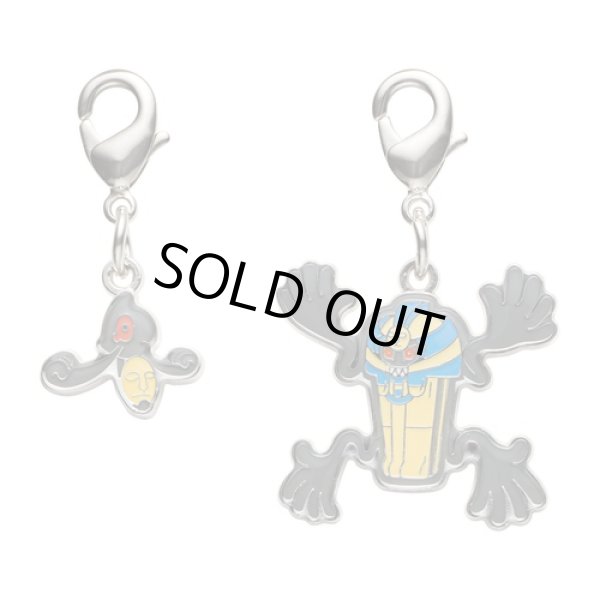 Photo1: Pokemon Center 2023 Metal Charm # 562 563 Yamask Cofagrigus (1)