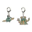 Photo1: Pokemon Center 2023 Metal Charm # 568 569 Trubbish Garbodor (1)