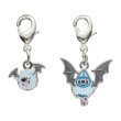 Photo1: Pokemon Center 2023 Metal Charm # 527 528 Woobat Swoobat (1)