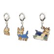 Photo1: Pokemon Center 2023 Metal Charm # 506 507 508 Lillipup Herdier Stoutland (1)