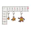 Photo2: Pokemon Center 2023 Metal Charm # 498 499 500 Tepig Pignite Emboar (2)