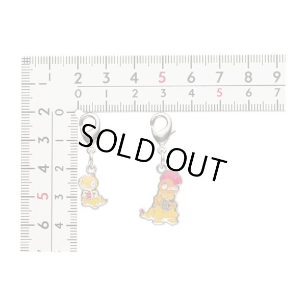 Photo2: Pokemon Center 2023 Metal Charm # 559 560 Scraggy Scrafty (2)