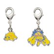 Photo1: Pokemon Center 2023 Metal Charm # 595 596 Joltik Galvantula (1)