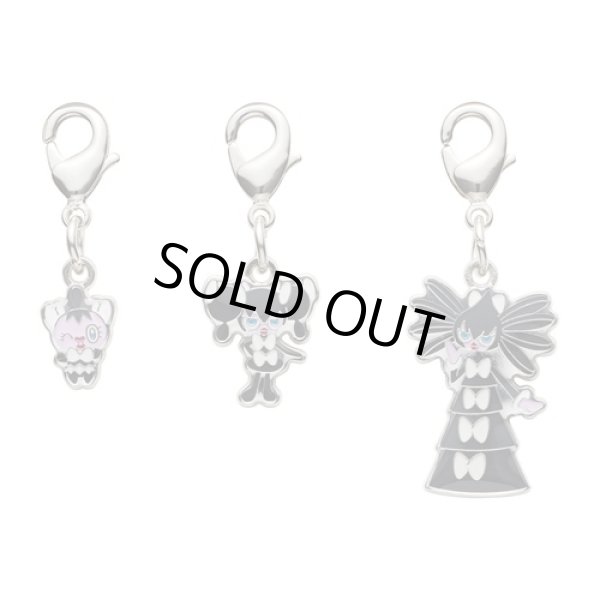 Photo1: Pokemon Center 2023 Metal Charm # 574 575 576 Gothita Gothorita Gothitelle (1)