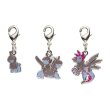 Photo1: Pokemon Center 2023 Metal Charm # 633 634 635 Deino Zweilous Hydreigon (1)