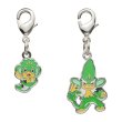 Photo1: Pokemon Center 2023 Metal Charm # 511 512 Pansage Simisage (1)