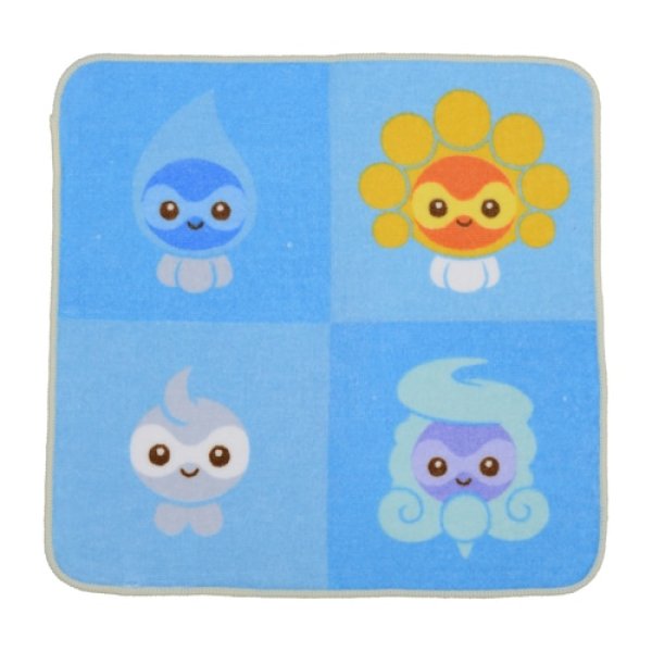 Photo1: Pokemon Center 2023 Hand towel Handkerchief Castform (1)