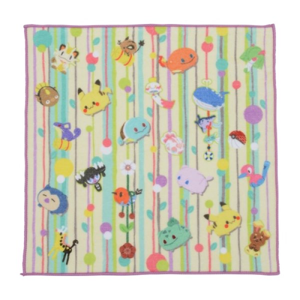 Photo1: Pokemon Center 2023 Hand towel Handkerchief Otedama Asobi (1)