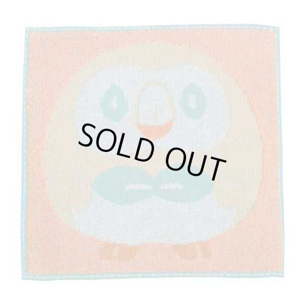 Photo1: Pokemon Center 2023 Hand towel Handkerchief Rowlet (1)