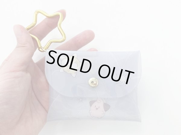 Photo4: Pokemon Center 2023 Jirachi HOSHI Tsunagi Transparent Pouch case (4)