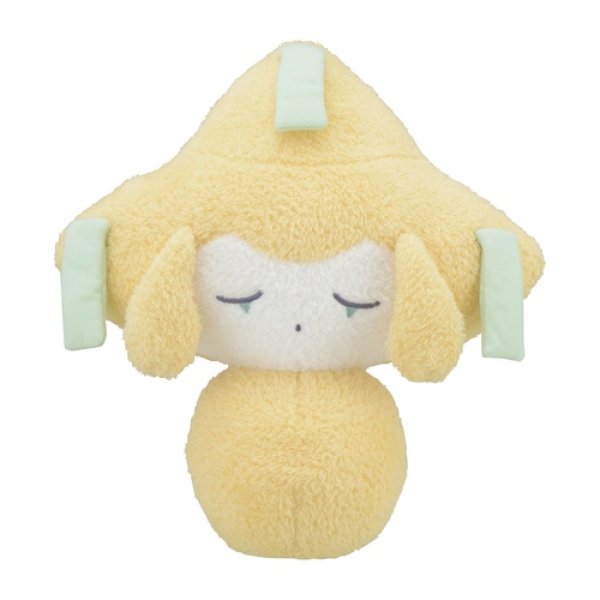 Photo1: Pokemon Center 2023 Jirachi HOSHI Tsunagi Life-size Luminous Plush doll (1)