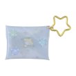 Photo2: Pokemon Center 2023 Jirachi HOSHI Tsunagi Transparent Pouch case (2)