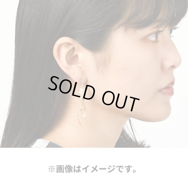 Photo4: Pokemon Center 2023 Jirachi HOSHI Tsunagi Pierced Earrings (4)