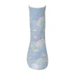 Photo3: Pokemon Center 2023 Socks for Women 23 - 25 cm 1 Pair Middle Jirachi HOSHI Tsunagi (3)