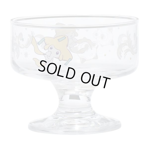 Photo1: Pokemon Center 2023 Jirachi HOSHI Tsunagi Dessert Glass (1)