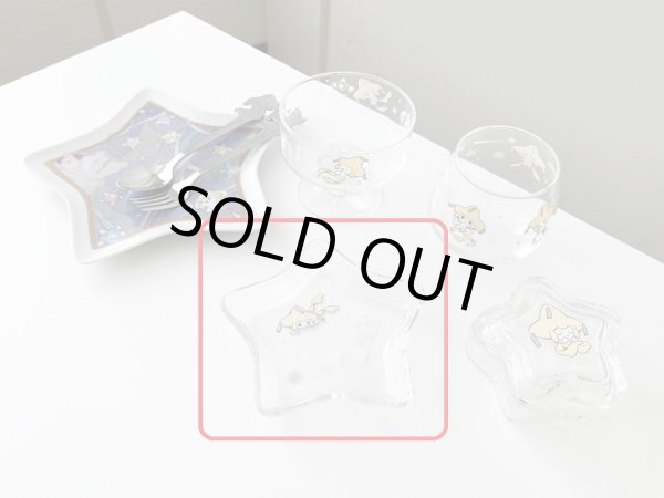 Photo4: Pokemon Center 2023 Jirachi HOSHI Tsunagi Star shaped Glass Plate (4)