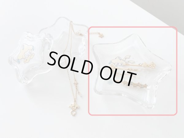 Photo5: Pokemon Center 2023 Jirachi HOSHI Tsunagi Star shaped Glass Plate (5)