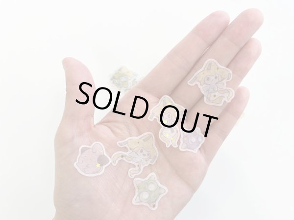 Photo3: Pokemon Center 2023 Jirachi HOSHI Tsunagi Assorted Mini Sticker set (3)