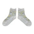 Photo1: Pokemon Center 2023 Socks for Women 23 - 24 cm 1 Pair Middle Jirachi HOSHI Tsunagi (1)