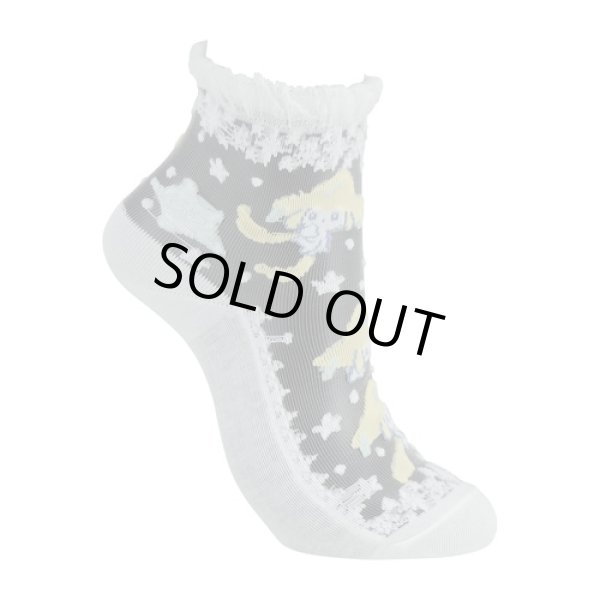Photo4: Pokemon Center 2023 Socks for Women 23 - 24 cm 1 Pair Middle Jirachi HOSHI Tsunagi (4)