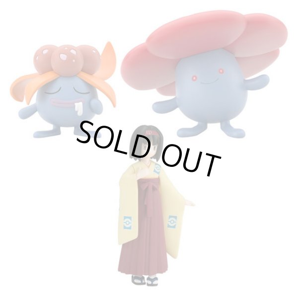 Photo3: BANDAI POKEMON SCALE WORLD Kanto edition "Erika & Gloom & Vileplume" 1/20 Figure (3)