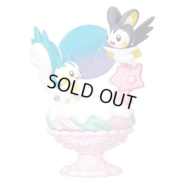 Photo1: Pokemon 2023 POP’n SWEET COLLECTION #4 Pachirisu Emolga Mini Figure (1)