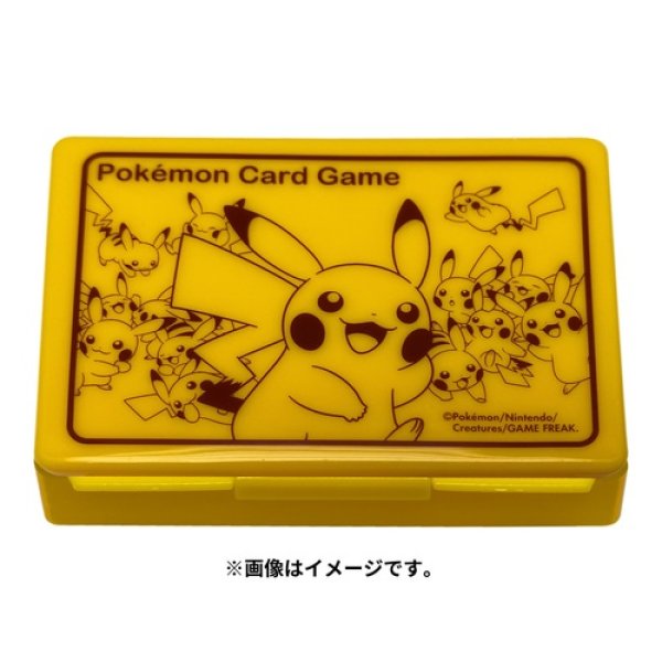 Photo1: Pokemon Card Game Damage Counters case Pikachu Large Gathering (1)